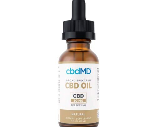 cbdMD Broad Spectrum CBD Oil Tincture