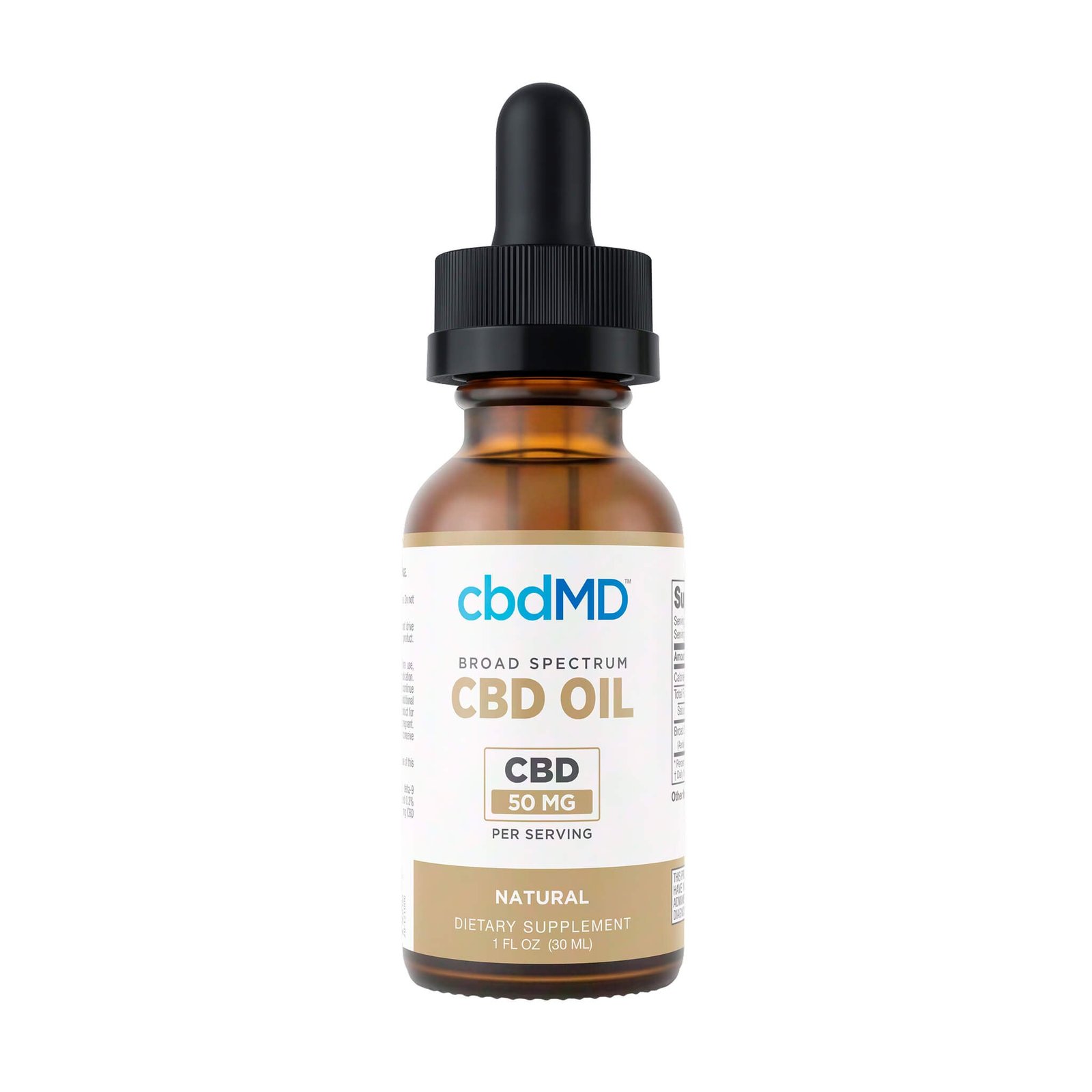 cbdMD Broad Spectrum CBD Oil Tincture