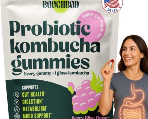 BoochBod Probiotic Kombucha Gummy