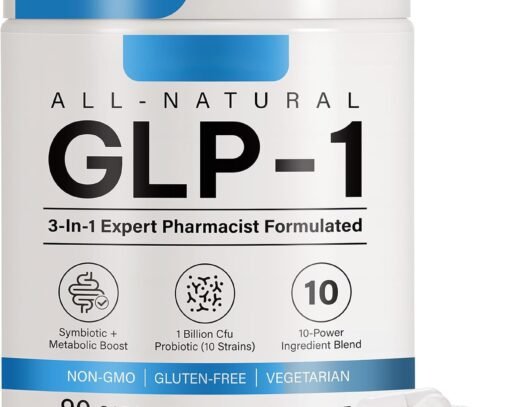 Bivinke GLP-1 Supplement for Women and Men, Hunger & Metabolism Support,90 Capsules