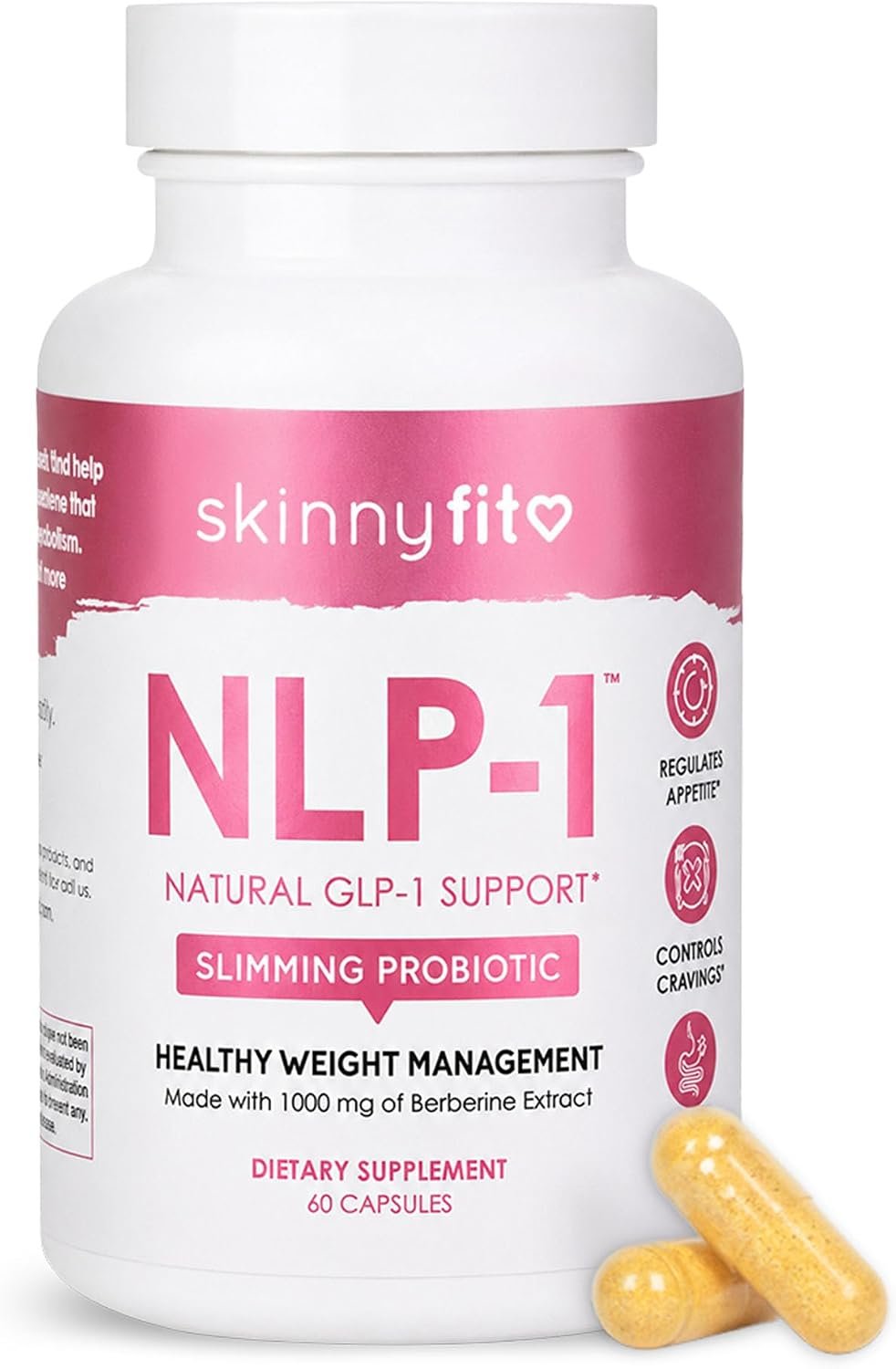 SkinnyFit NLP-1 Natural Probiotic Supplement (30 Servings)