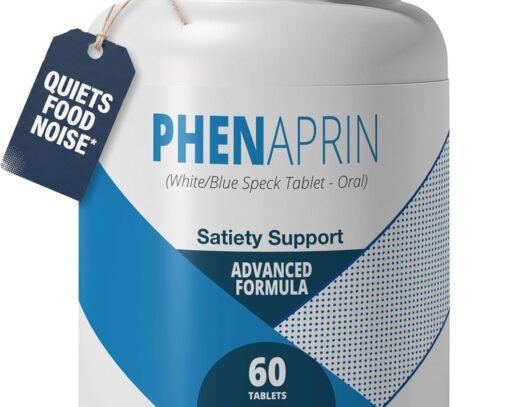 PhenAprin Appetite Suppressant, Weight Loss Pills for Women and Men, 60 Ct