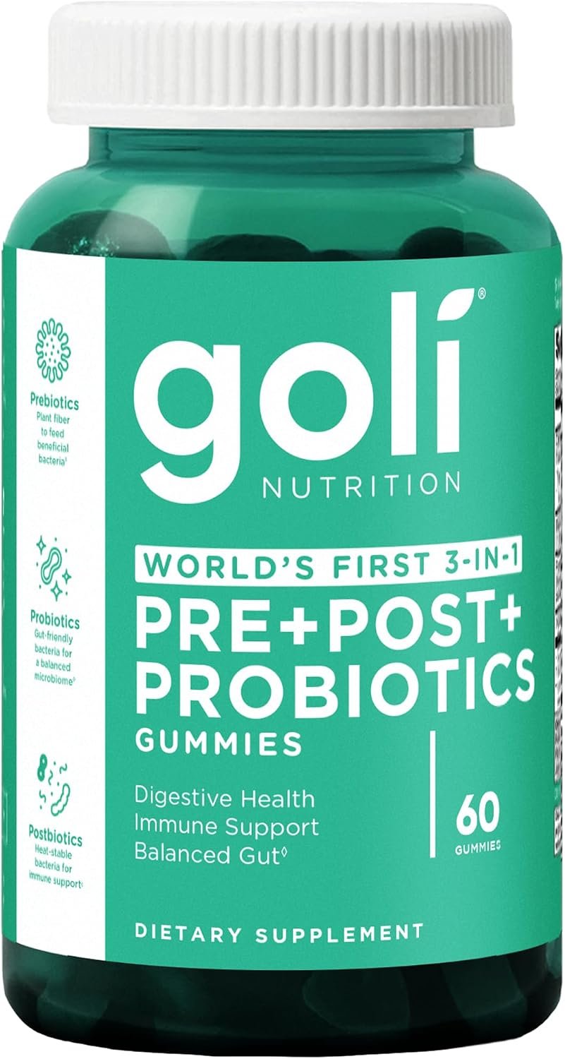 Goli Pre Pro Postbiotic Gummies