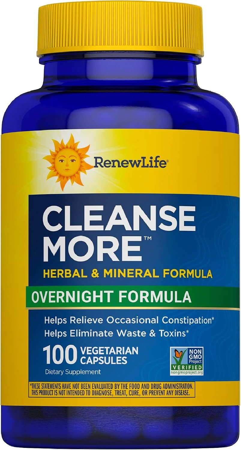 Renew Life Cleanse More 100 Vegetarian Capsules