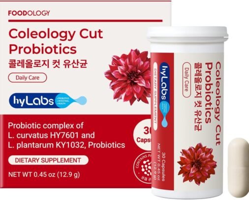 FOODOLOGY Coleology Cut Probiotics for Bloating Relief 30 Capsules