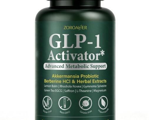 ZOROAHER GLP-1 Weight Management Supplement with Berberine, Akkermansia & Gymnema