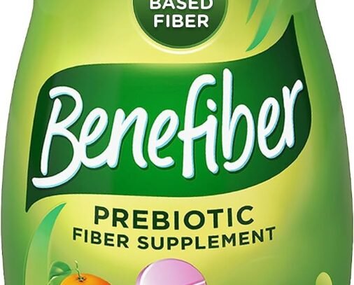 Benefiber Chewable Prebiotic Fiber Tablets, Assorted Fruit Flavors, 100 Ct
