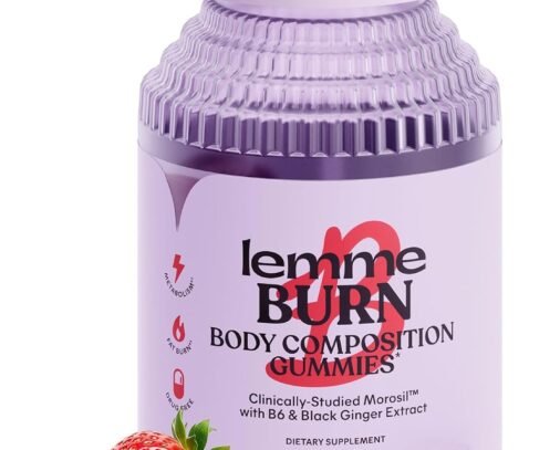 Lemme Burn Belly Fat & Metabolism Gummies for Women, 30-Day Supply