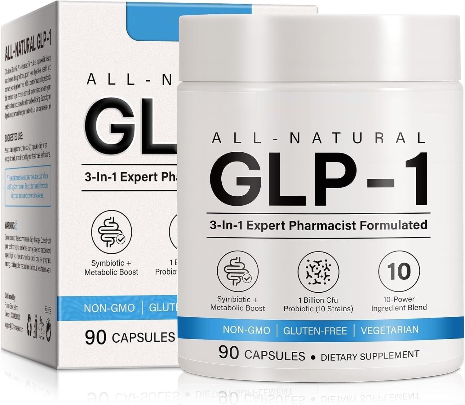 SOLEMEONY GLP-1 Supplement Multiple Prebiotic & Probiotic for Appetite & Metabolic Support, GLP1