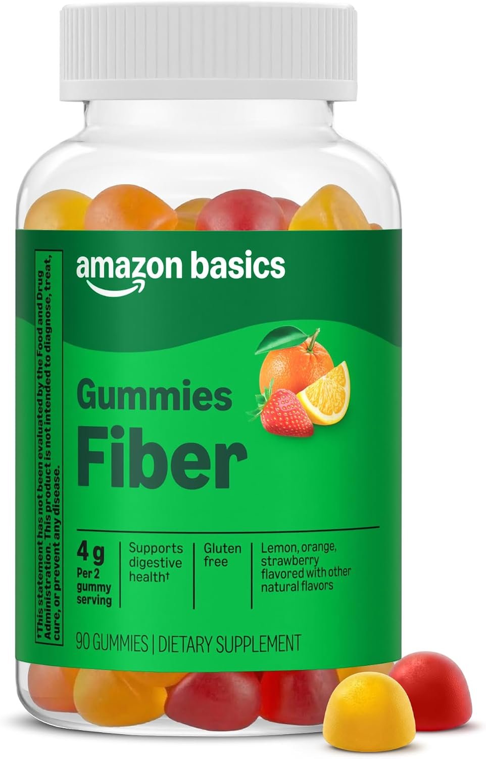 Amazon Basics Fiber 4g Gummy