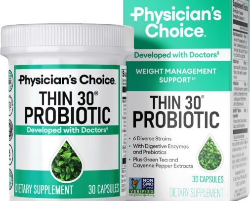 Physician's CHOICE Probiotics for Weight Management & Bloating, 30ct