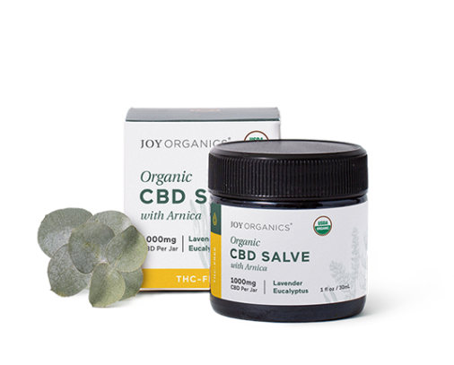Joy Organics Organic THC-Free CBD Salve