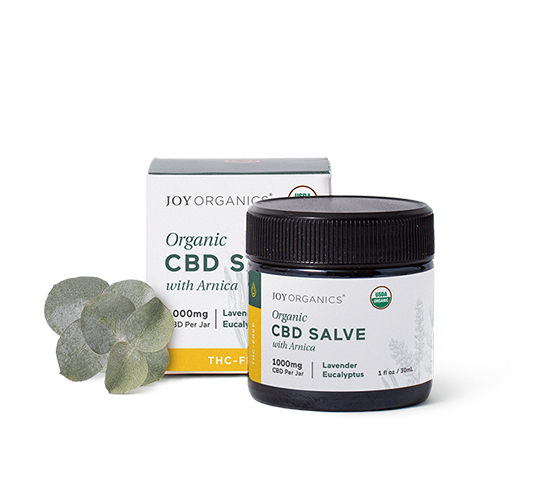 Joy Organics Organic THC-Free CBD Salve