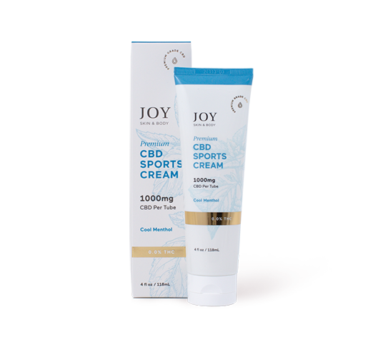 Joy Organics THC-Free CBD Sports Cream