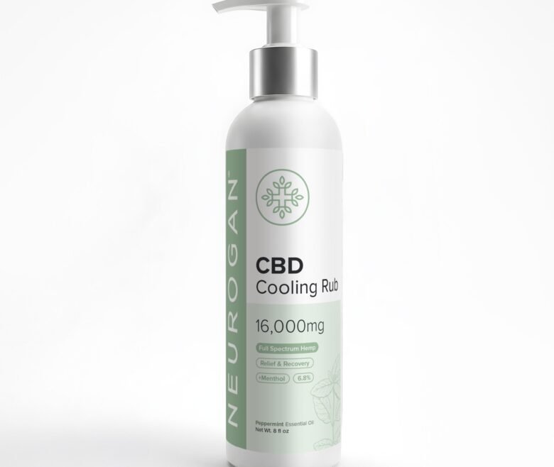 Neurogan CBD Cooling Rub 160000mg Peppermint 780x658
