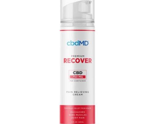 cbdMD Broad Spectrum CBD Recover Airless Pump