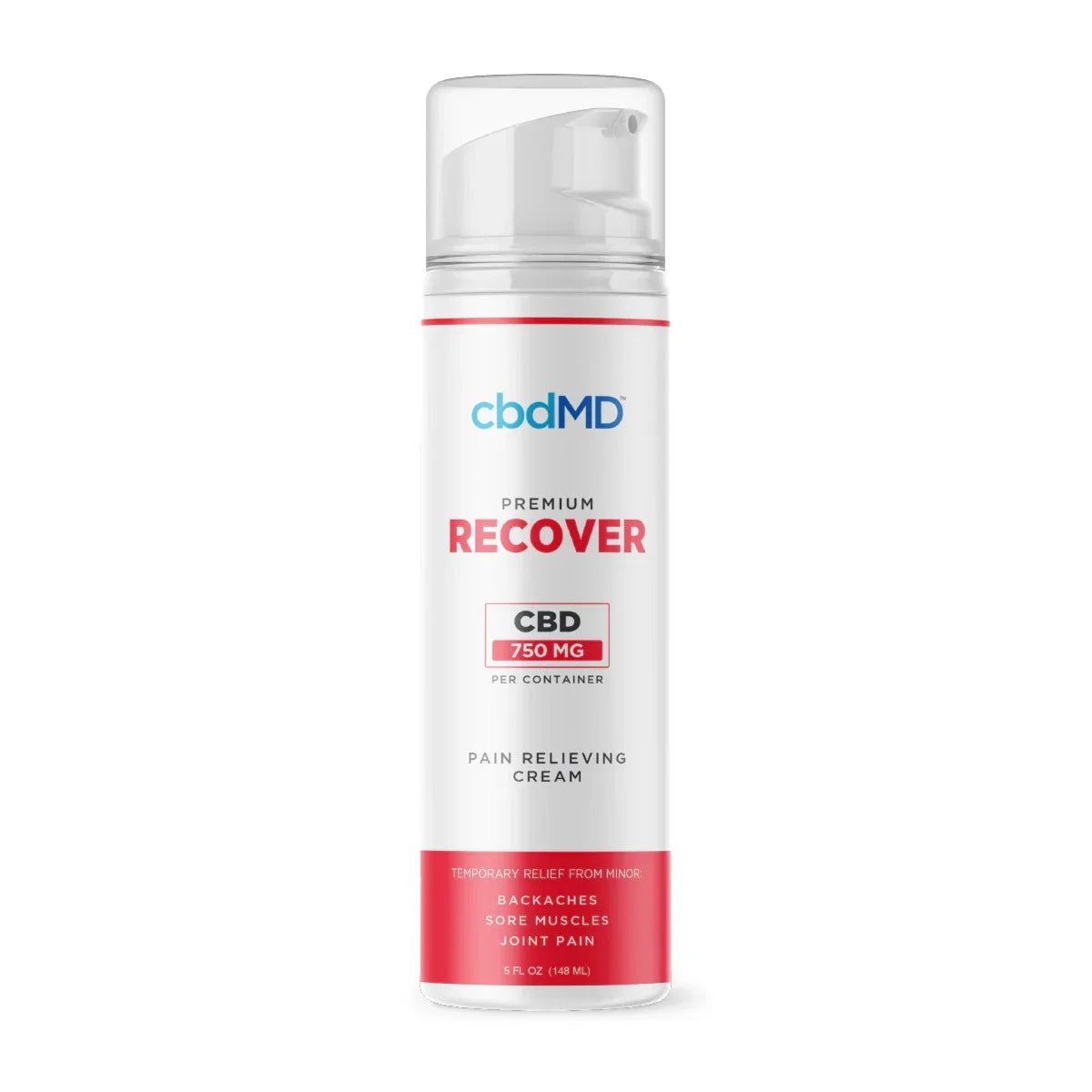 cbdMD Broad Spectrum CBD Recover Airless Pump