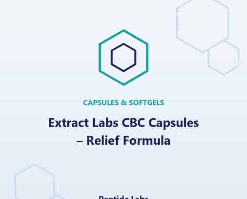 Extract Labs CBC Capsules – Relief Formula