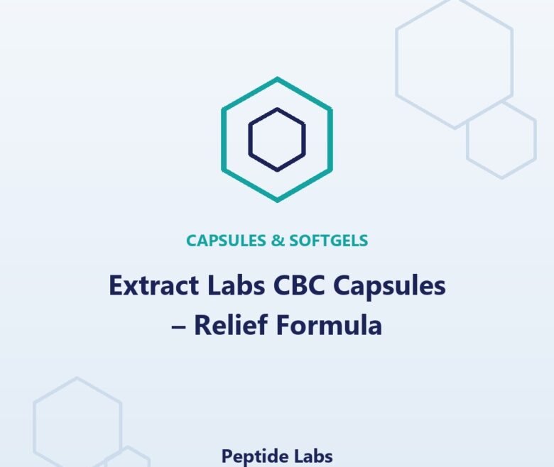 Extract Labs CBC Capsules – Relief Formula