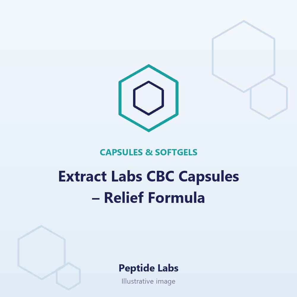 Extract Labs CBC Capsules – Relief Formula