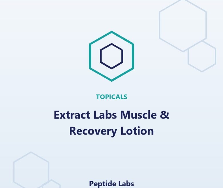 Extract Labs Muscle & Recovery Lotion