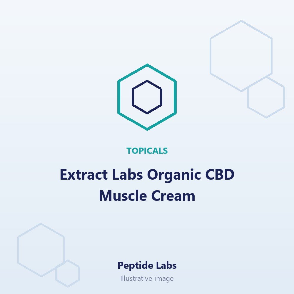 Extract Labs Organic CBD Muscle Cream
