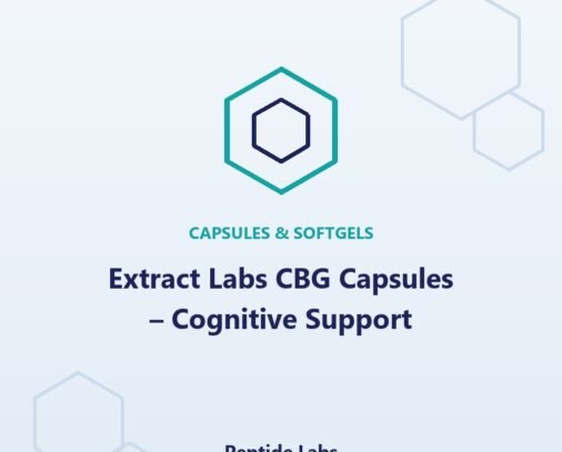 Extract Labs CBG Capsules – Cognitive Support