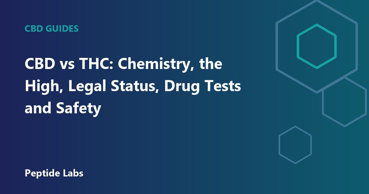 CBD vs THC: Chemistry, the High, Legal Status, Drug Tests and Safety