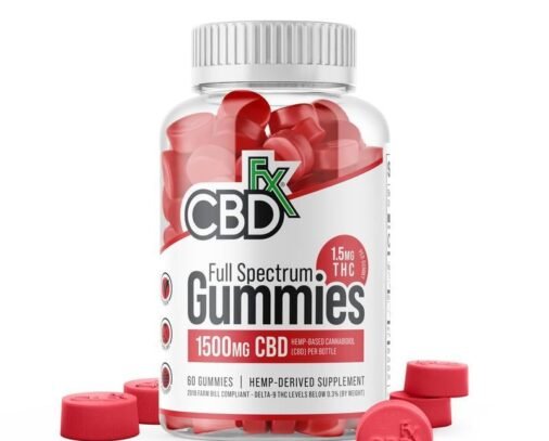 CBDfx Full Spectrum CBD Gummies - Mixed Berry