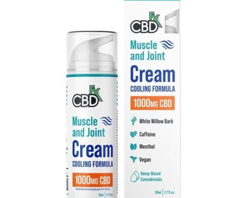 CBDfx CBD Cream For Muscle & Joint: Cooling Formula