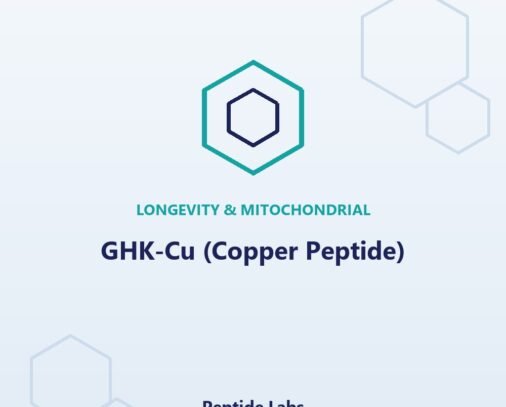 GHK-Cu (Copper Peptide) (illustrative image)
