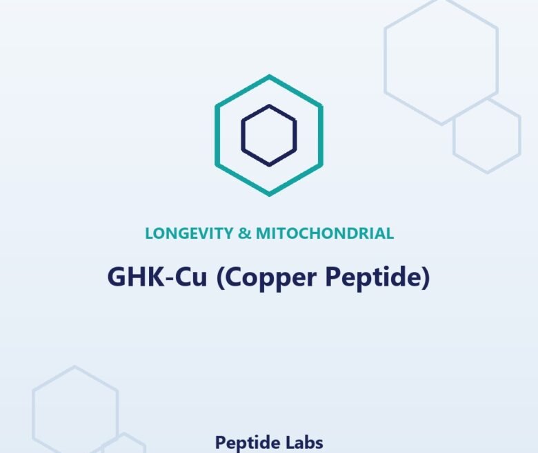 GHK-Cu (Copper Peptide) (illustrative image)