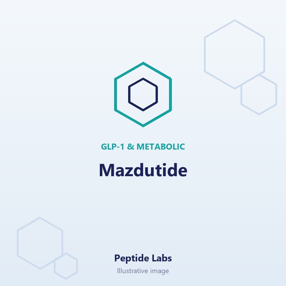 Mazdutide (illustrative image)