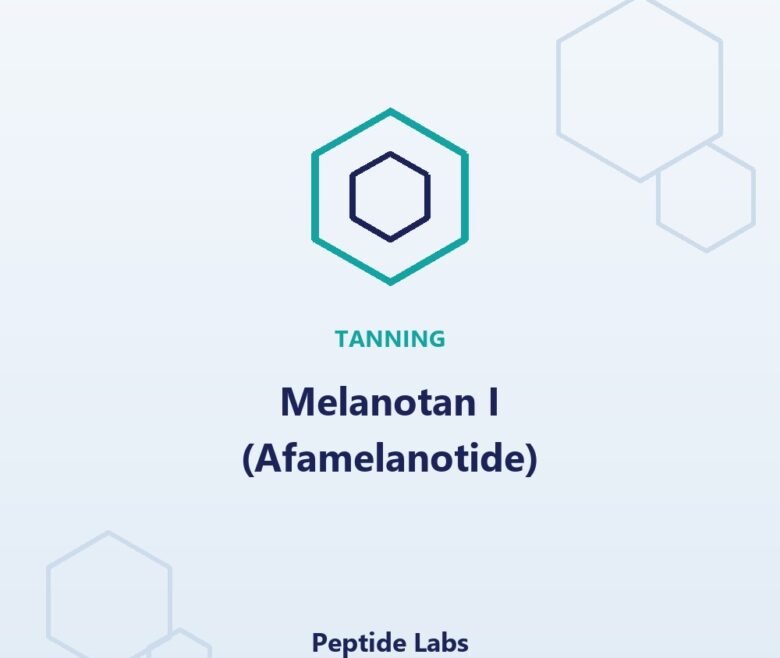 Melanotan I (Afamelanotide) (illustrative image)