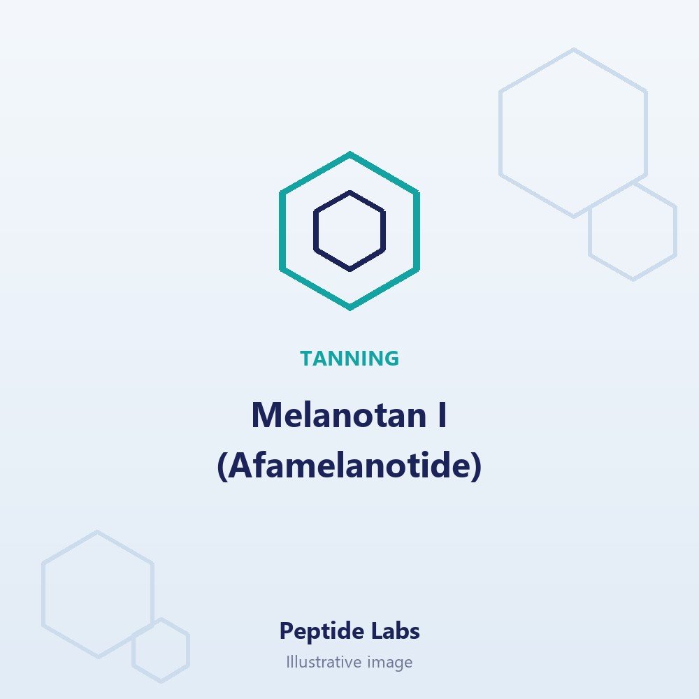 Melanotan I (Afamelanotide) (illustrative image)