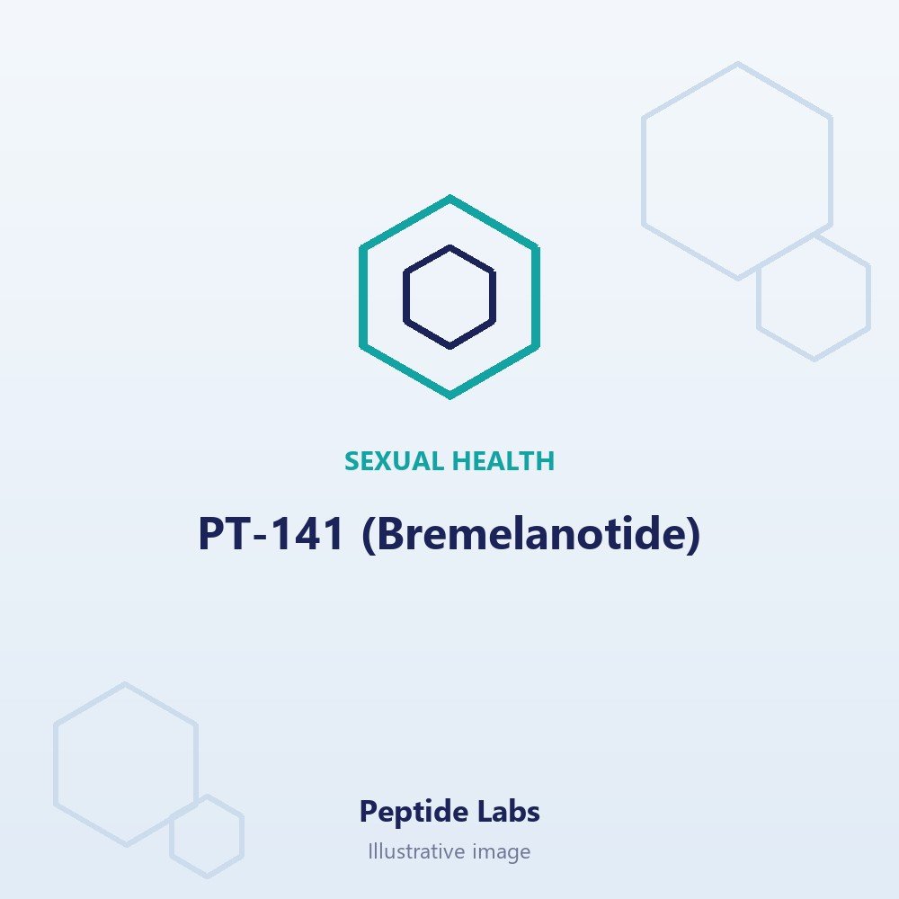 PT-141 (Bremelanotide) (illustrative image)