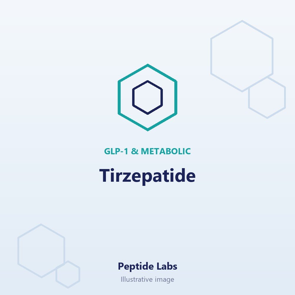 Tirzepatide (illustrative image)