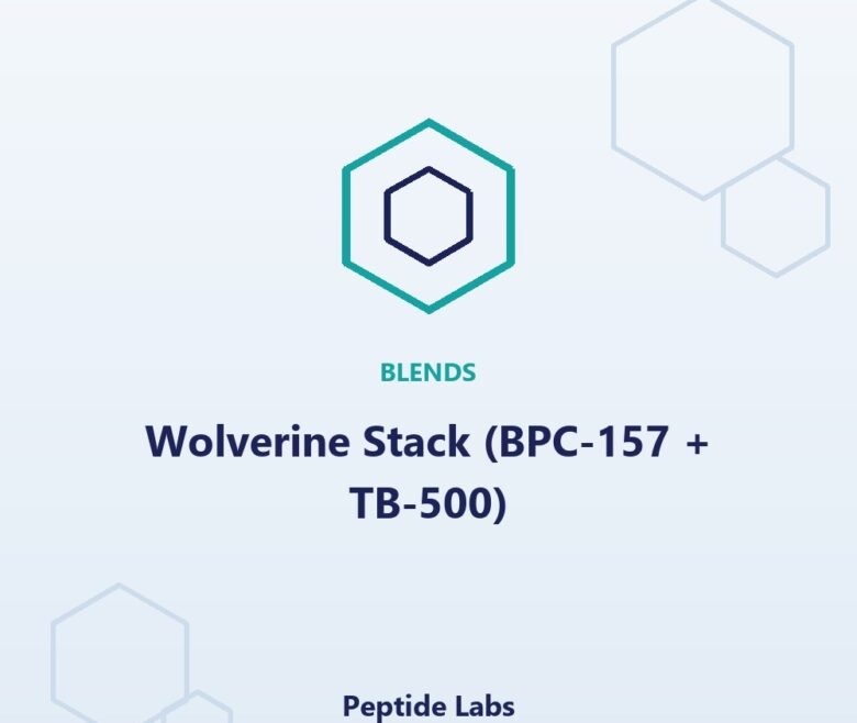 Wolverine Stack (BPC-157 + TB-500) (illustrative image)