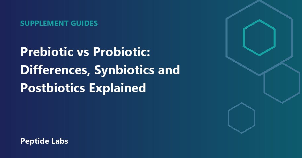 Prebiotic vs Probiotic: Differences, Synbiotics and Postbiotics Explained