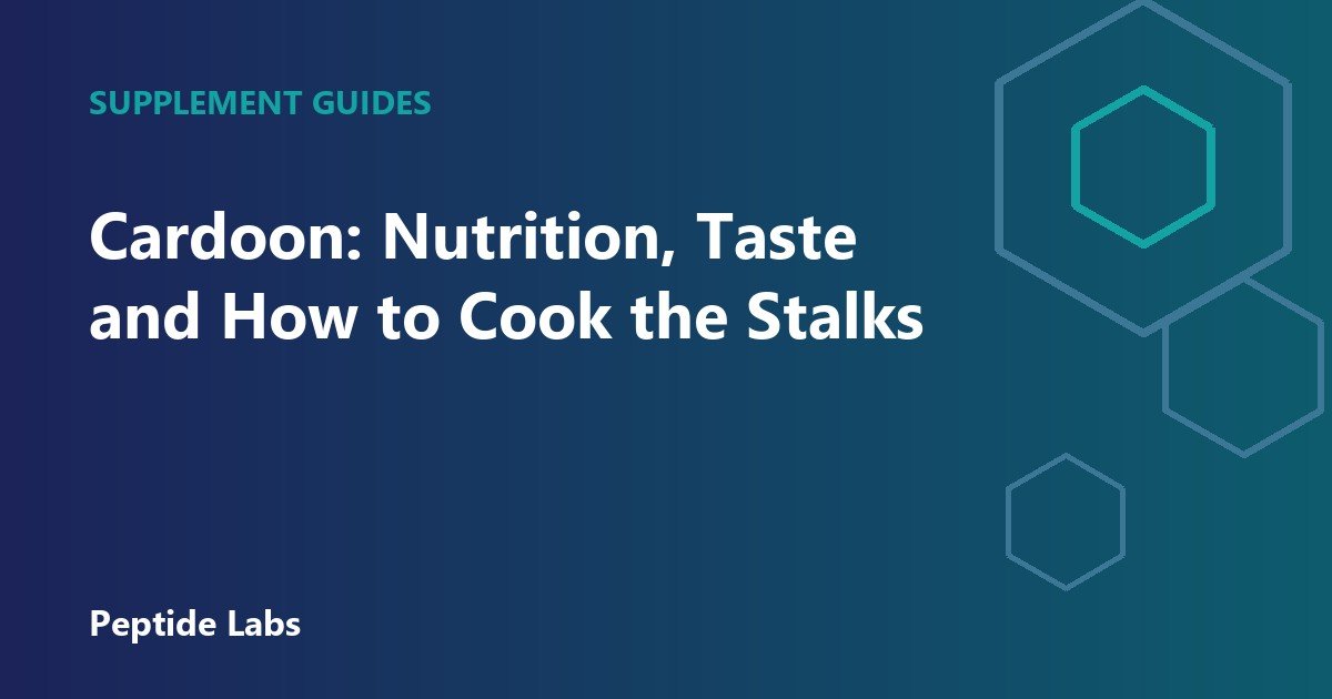 Cardoon: Nutrition, Taste and How to Cook the Stalks