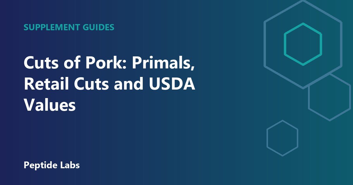 Cuts of Pork: Primals, Retail Cuts and USDA Values