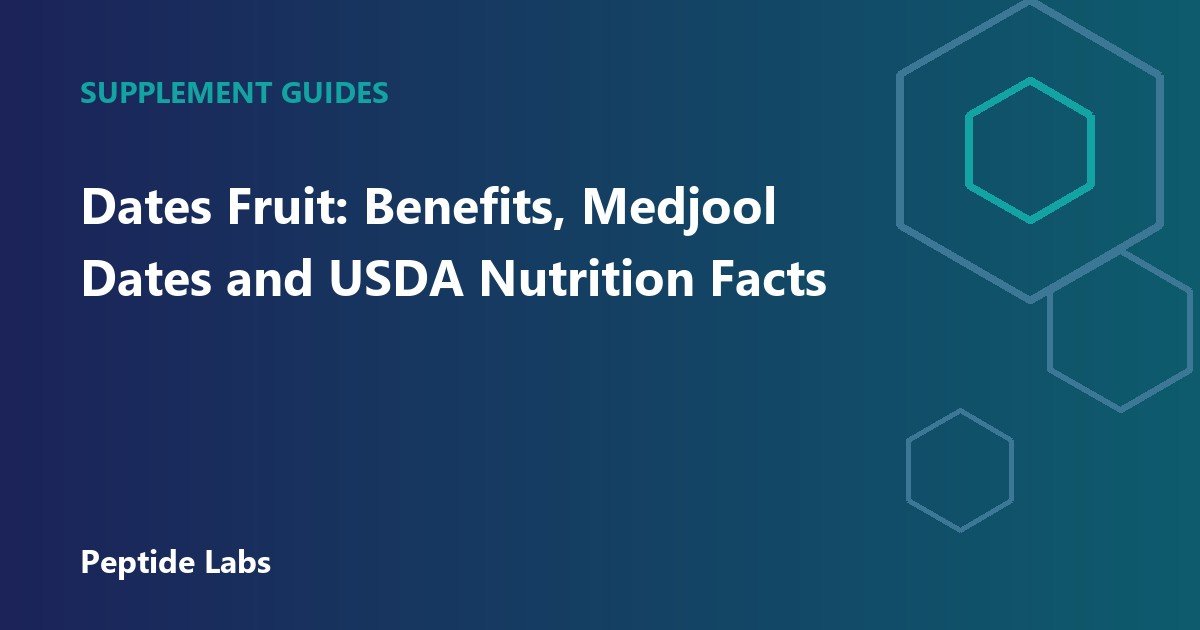 Dates Fruit: Benefits, Medjool Dates and USDA Nutrition Facts