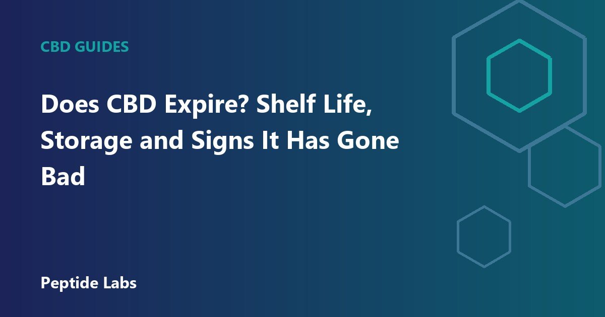 Does CBD Expire? Shelf Life, Storage and Signs It Has Gone Bad