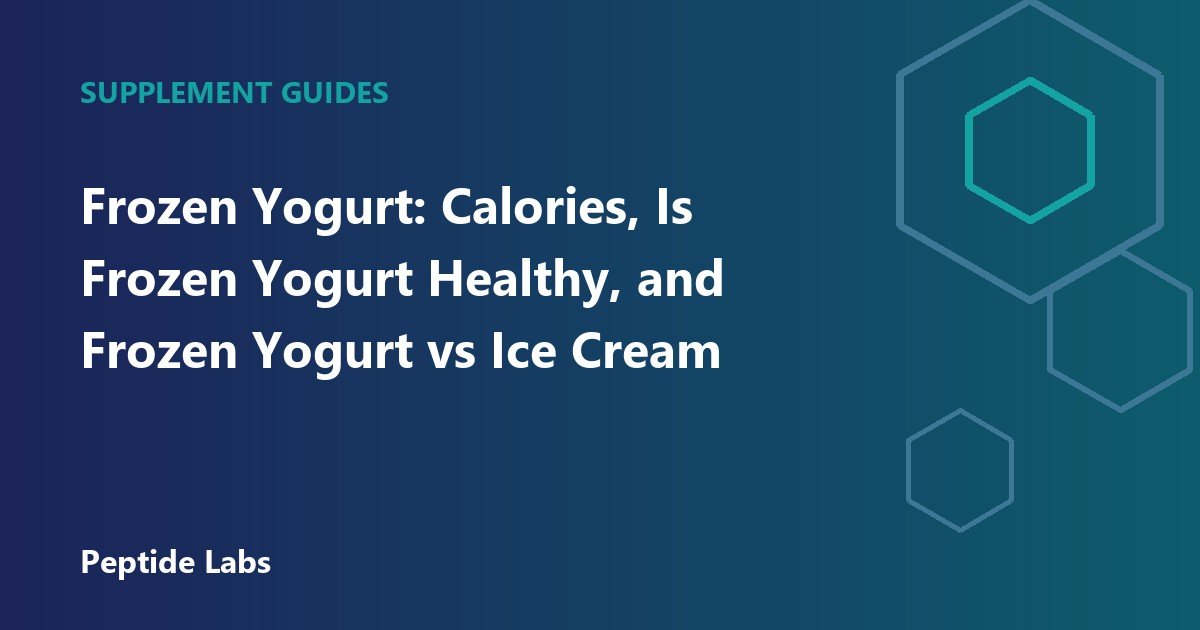 Frozen Yogurt: Calories, Is Frozen Yogurt Healthy, and Frozen Yogurt vs Ice Cream