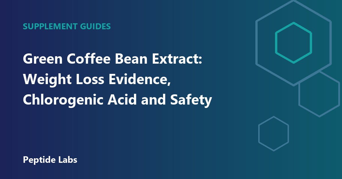 Green Coffee Bean Extract: Weight Loss Evidence, Chlorogenic Acid and Safety