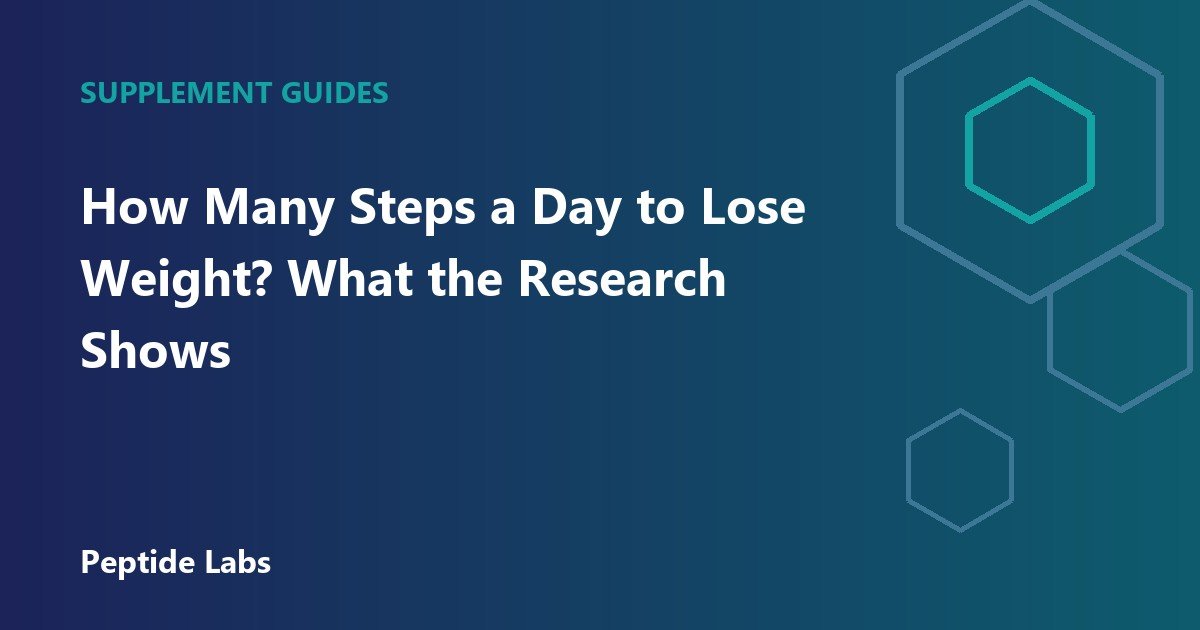 How Many Steps a Day to Lose Weight? What the Research Shows
