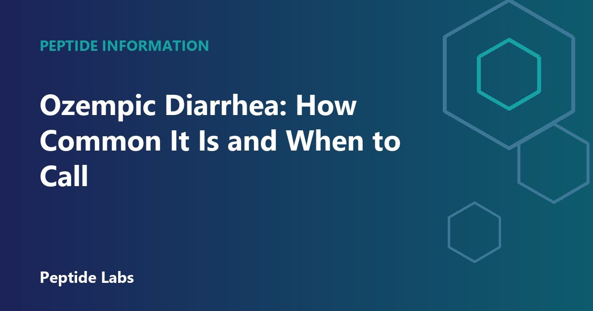 Ozempic Diarrhea: How Common It Is and When to Call