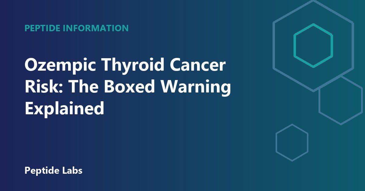 Ozempic Thyroid Cancer Risk: The Boxed Warning Explained
