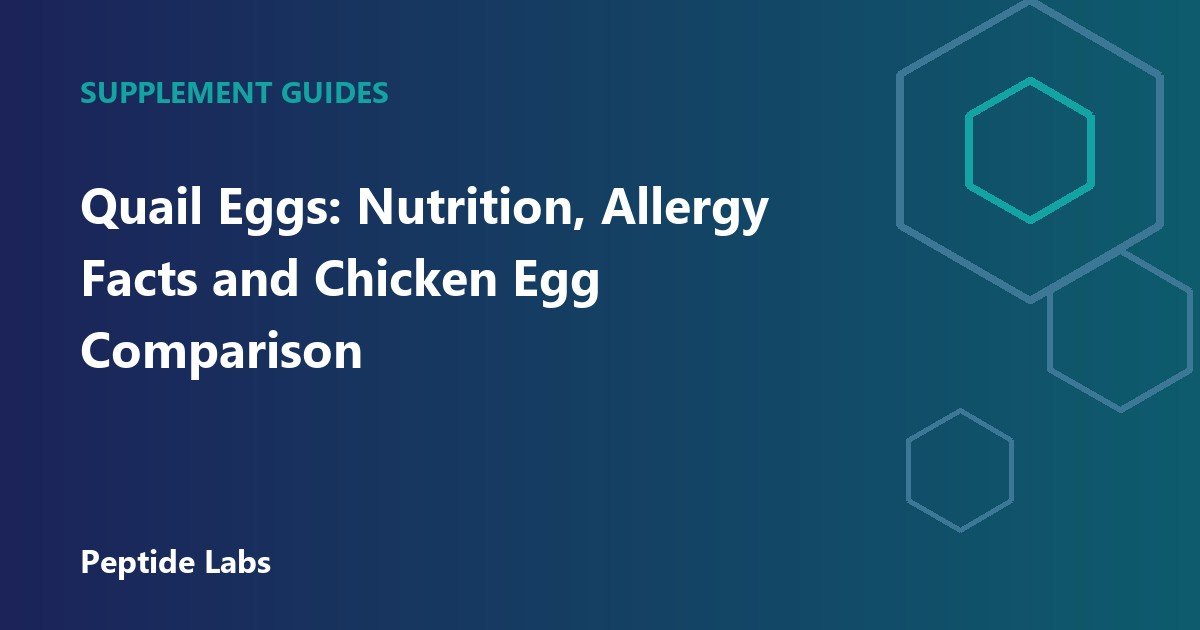 Quail Eggs: Nutrition, Allergy Facts and Chicken Egg Comparison