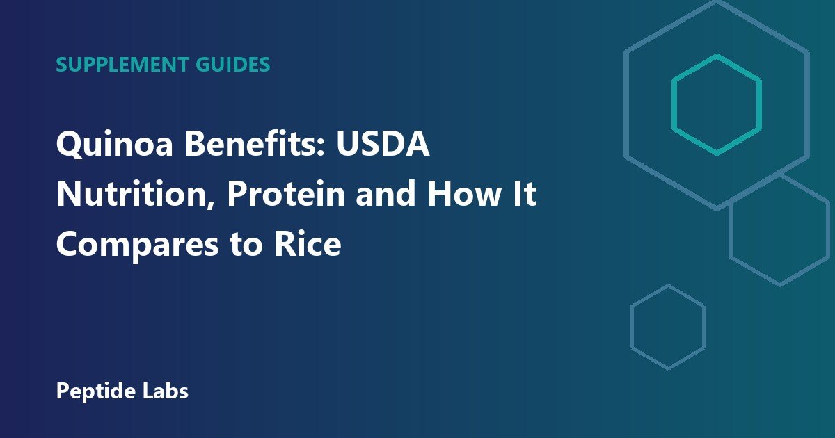 Quinoa Benefits: USDA Nutrition, Protein and How It Compares to Rice
